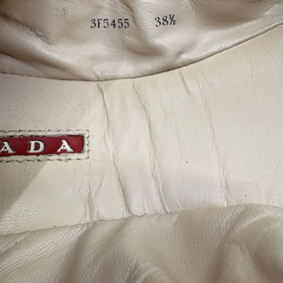 Prada Women's Yellow Ballet Flats size 38.5 EU - Picture 11 of 12